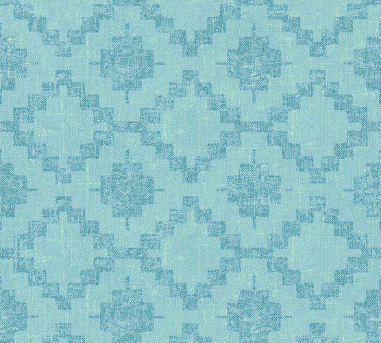 Wallpaper Non-Woven Boho blue livingwalls 36375-4