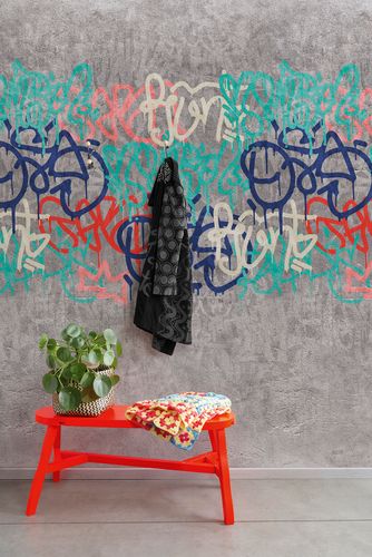 Product image Digital Print Non-Woven Photo Wallpaper grafitti urban | A35201