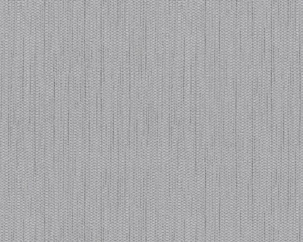 Vliestapete Textil-Optik grau silber Glitzer 3443-28