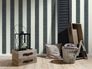  Non-Woven Wallpaper Stripes anthracite white 36718-1 3