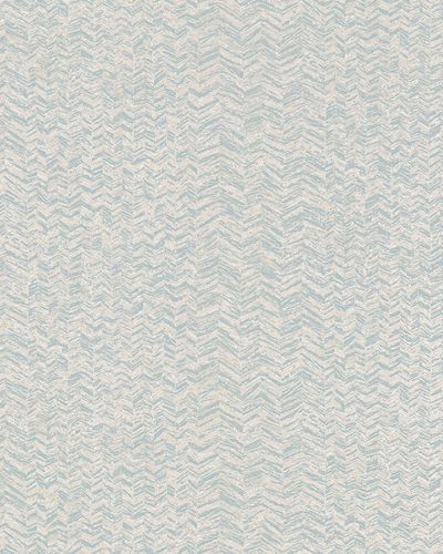 Artikelbild Tapete Fischgrät Design 31243 blau beige 