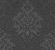 Non-Woven Wallpaper Baroque black anthracite Glitter 36898-4 1