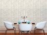 Non-Woven Wallpaper Concrete Graphic cream white grey gloss 4