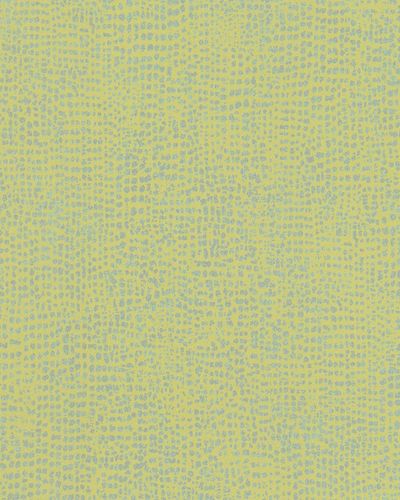 Non-Woven Wallpaper Dotted Green-Yellow Silver Metallic 31303