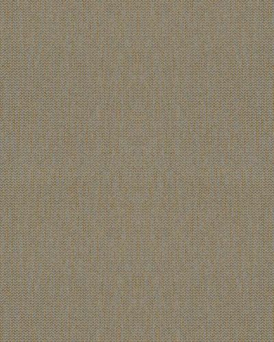 Wallpaper non-woven herringbone brown gray gold metallic