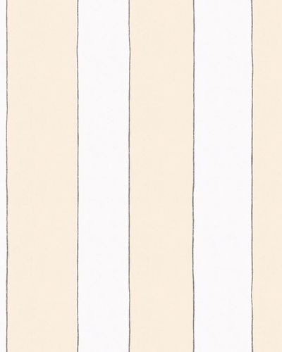 Image Kids Wallpaper Wide Stripes yellow 31104