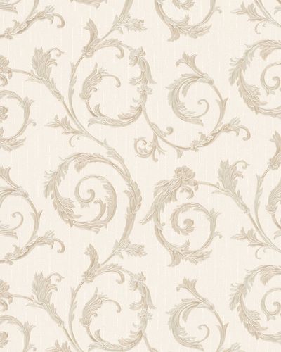 Image Non-Woven Wallpaper  Floral cream gold 30607