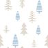 Kids Wallpaper trees white light blue Babylandia 005466 1