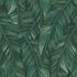 Non-Woven Wallpaper Palm Leaves Drawing green 139016 1