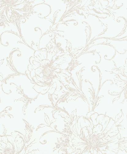 Image Non-Woven Wallpaper Floral Gloss Amiata 296296