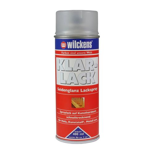 Wilckens clear lacquer spray 400 ml spray paint glossy