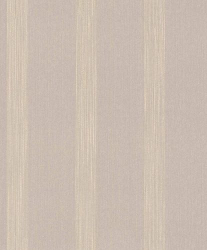 Article picture Textile Wallpaper Stripes Pattern grey beige Gloss 086064