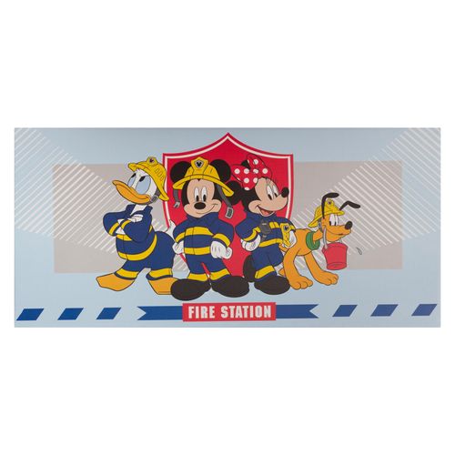 Picture art print 33x70 Disney Mickey Mouse Fire Station