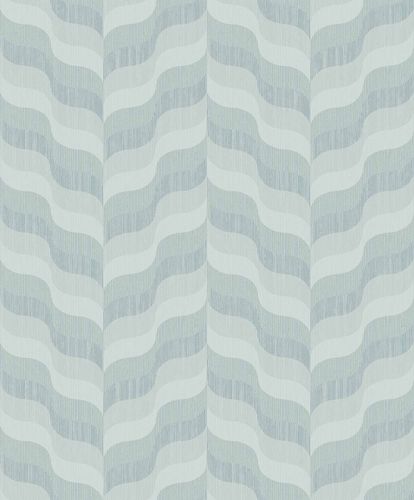 Image Non-Woven Wallpaper Waves Stripes Metallic ON3202