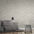 Wallpaper Non-Woven Leaves Blossom white grey 37044-2 6