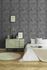 Wallpaper non-woven graphic pattern bluegrey 37424-5 4