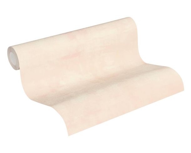 Tapete Vlies 37278-1 Vintage Uni Aquarell rosa beige