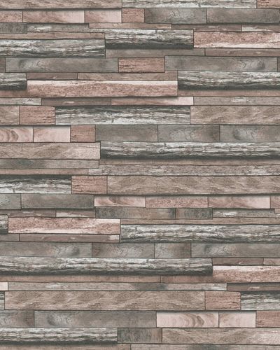 Wallpaper non-woven wood wall brown gray Marburg 31730