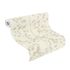 Non-woven wallpaper leaf trendrils white beige 416619 1