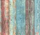 Tapete-Selbstklebend-blau-rot-braun-Paneele-Holz-368511-63203753 2