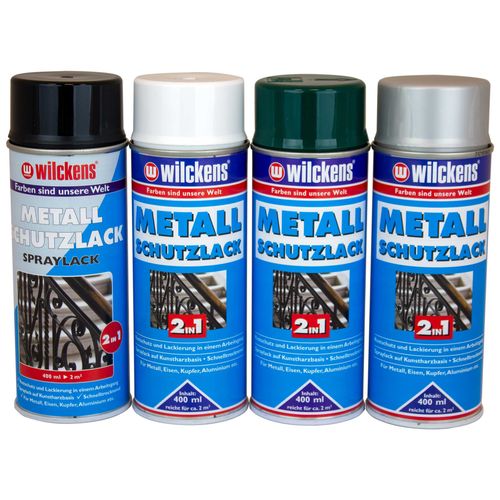 Wilckens-rust protection spray paint metal protection 2in1 400 ml