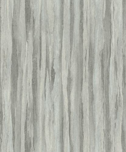 Non-Woven Wallpaper Vintage Wood grey green 298603