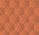 Wallpaper non-woven orange black circles 37478-4|374784 2