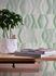 Non-Woven Wallpaper Graphic Rhombuses green grey 37533-5 5
