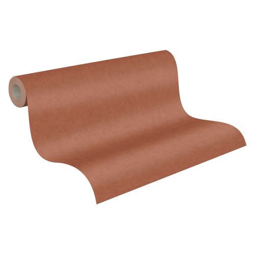 Non-Woven Wallpaper Textile Plain brown 37536-7