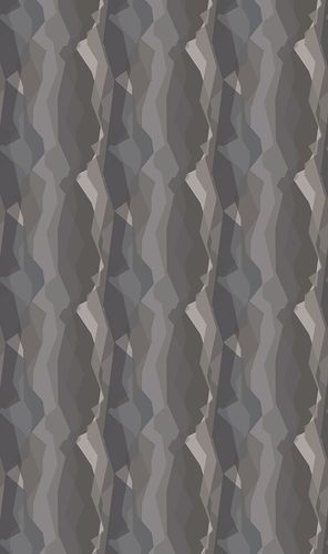 Wallpaper non-woven brown gray stripes graphic 31864