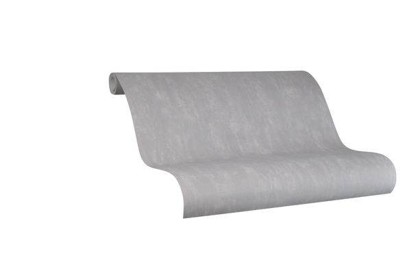 Wallpaper non-woven marburg texture gray metallic 84876