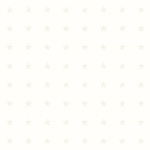 Kidswallpaper non-woven 346828 stars white silver glossy