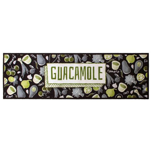 Kitchen runner kitchen carpet Guacamole washable