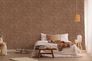 Non-woven wallpaper 37747-1 wall stone optic brown 4