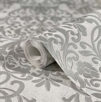 Tapete-Vlies-Barock-Metallic- 