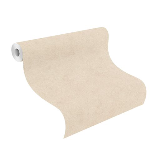 Tapete Vlies Rasch Uni Struktur beige 408133