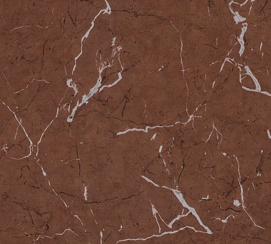 Non-Woven Wallpaper Mable Design brown gloss 37855-3