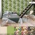 Non-Woven Wallpaper Floral Leaves green cream 37862-3 5