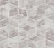 Non-Woven Wallpaper 3D Squares silver Metallic 37863-1 1