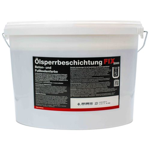 Concrete paint Pufas Grey 10 l oil barrier coating