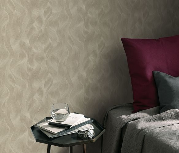 Non-Woven Wallpaper Elle Waves gold gloss 10151-30