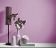 room image non-woven wallpaper Elle Decoration purple glitter 10171-16 1