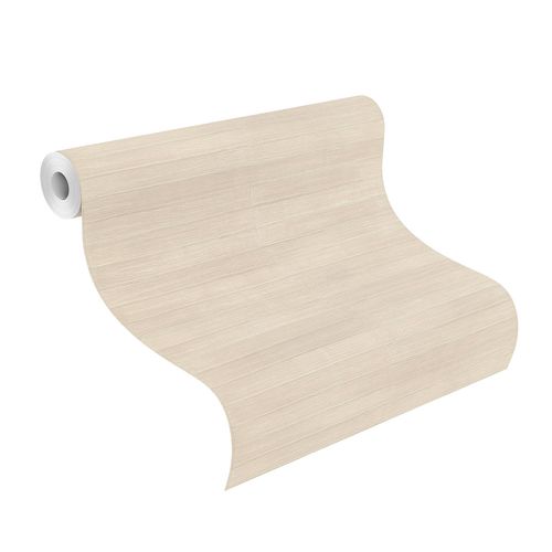 Tapete Vlies Rasch Riemchen Leder beige Glanz 418460