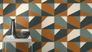 Non-Woven Wallpaper Rasch Leather Tiles brown 419252 4