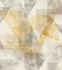 Non-Woven Wallpaper Patchwork Triangles yellow 617948 2