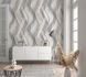 Non-woven wallpaper wave design gray beige Shades 32446 4