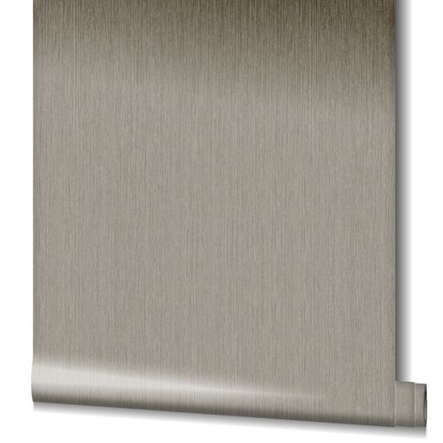 Wallpaper non-woven striped texture taupe 32840