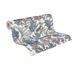 Tapete Vlies Floral Blumen creme blau beige 37751-7 1