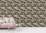 Non-Woven Wallpaper Palms Floral white red green 37757-2 5