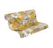 Non-Woven Wallpaper Flowers Birds yellow grey 37701-3 2